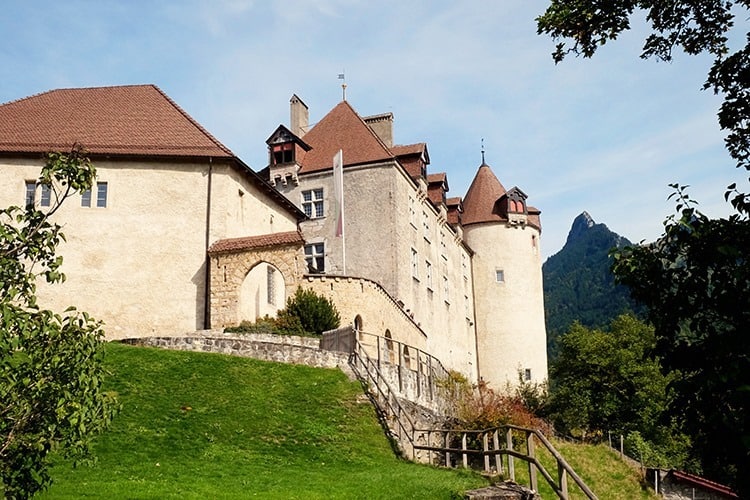 Gruyères Village in Switzerland