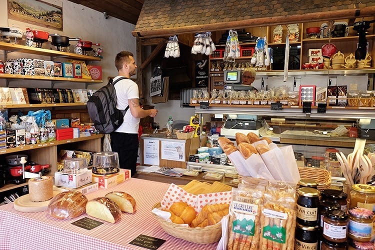 Gruyeres Cheese Shop, France