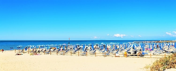 Strand Calambrone Tuscany Beach