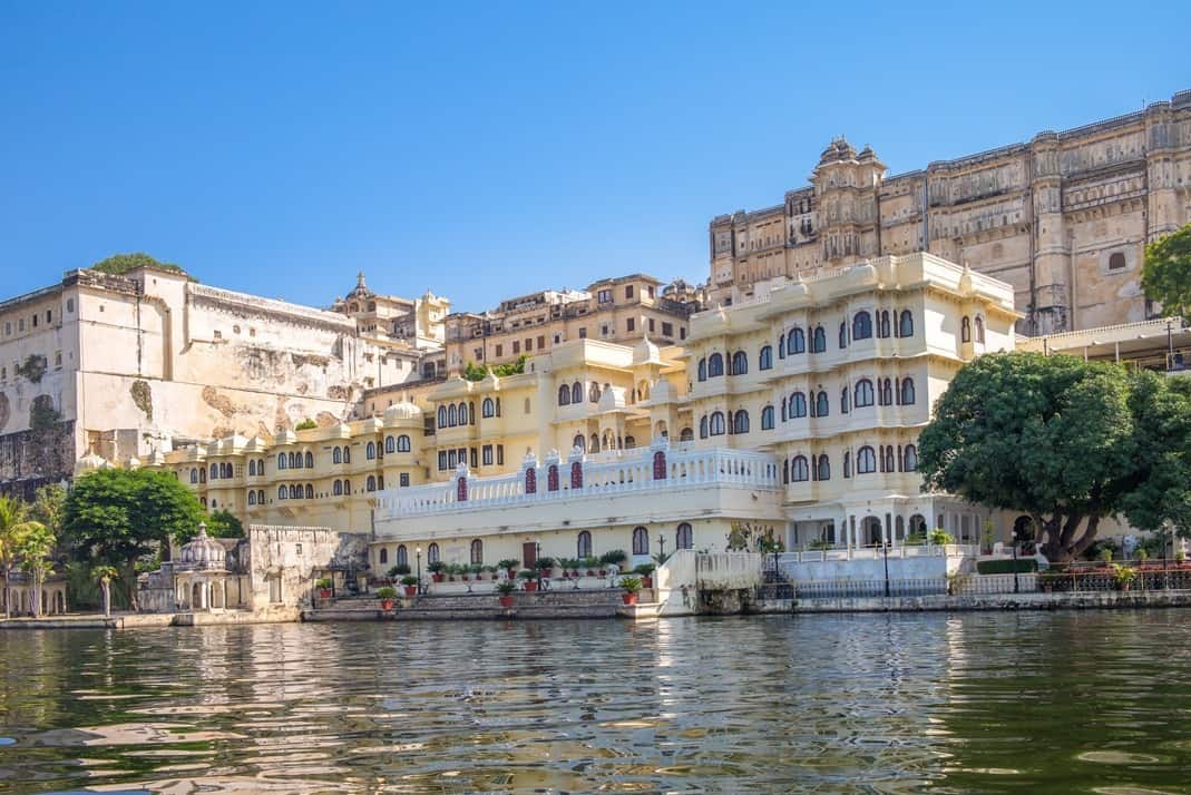 City Palace in Udaipur, Rajasthan, India