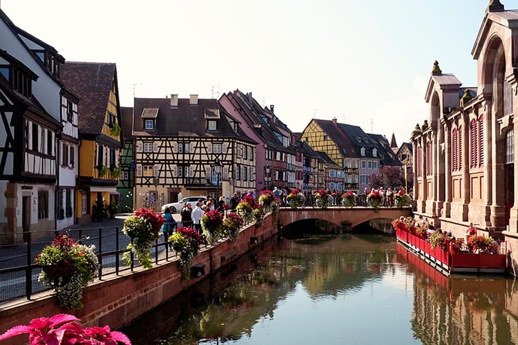 Alsace City Colmar Old Town