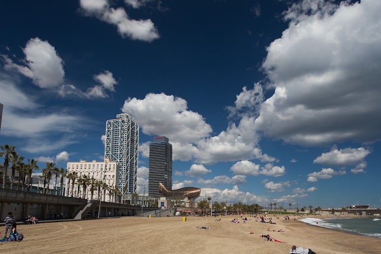 Barceloneta Beach with Kids