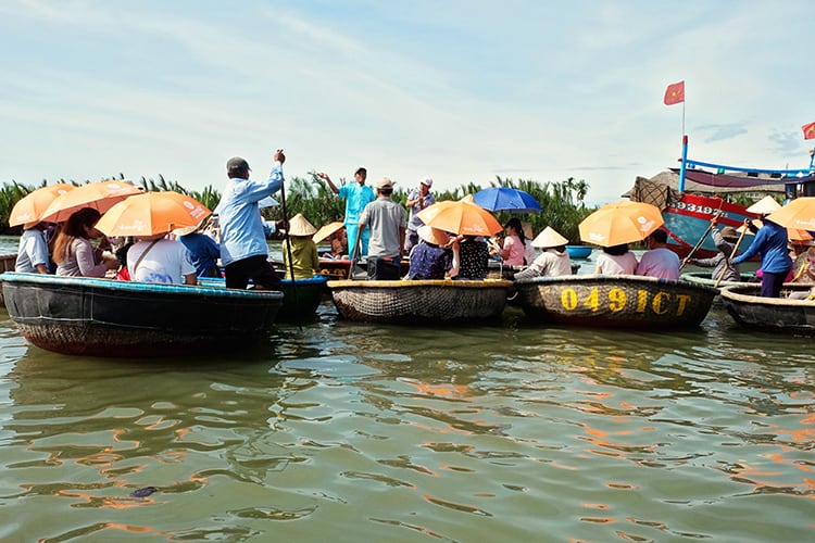 Basket Boat Tour in Hoi An