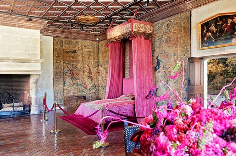 Bedroom in Chenonceau Chateau