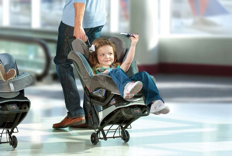 Checking a carseat on an airplane