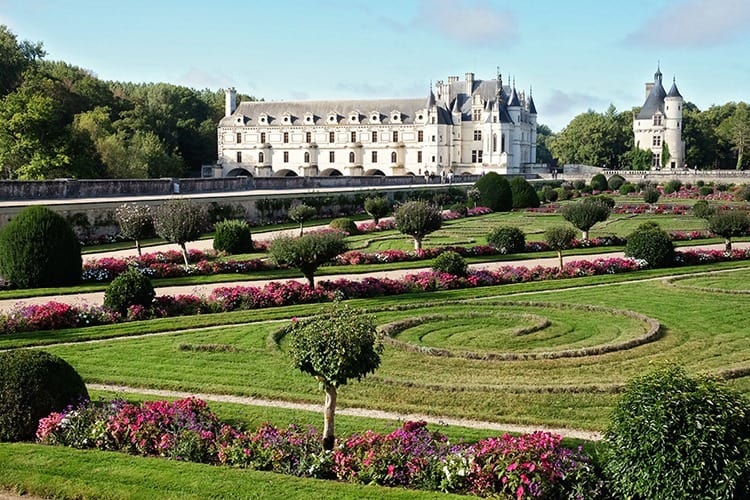 Gardens of Chenonceau Chateaux