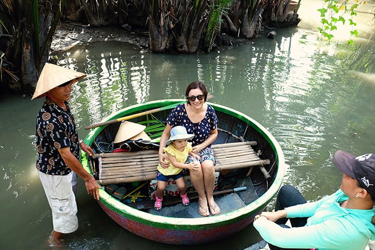 Hoi An basket boat tour