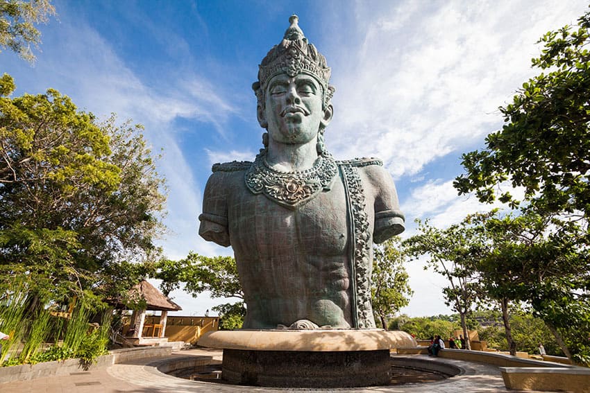 Holiday in Bali, Indonesia - Garuda Wisnu Kencana Cultural Park