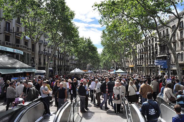 La Rambla with Kids