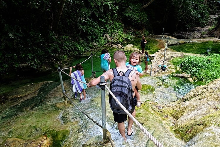 Mele Cascades Efate Waterfall