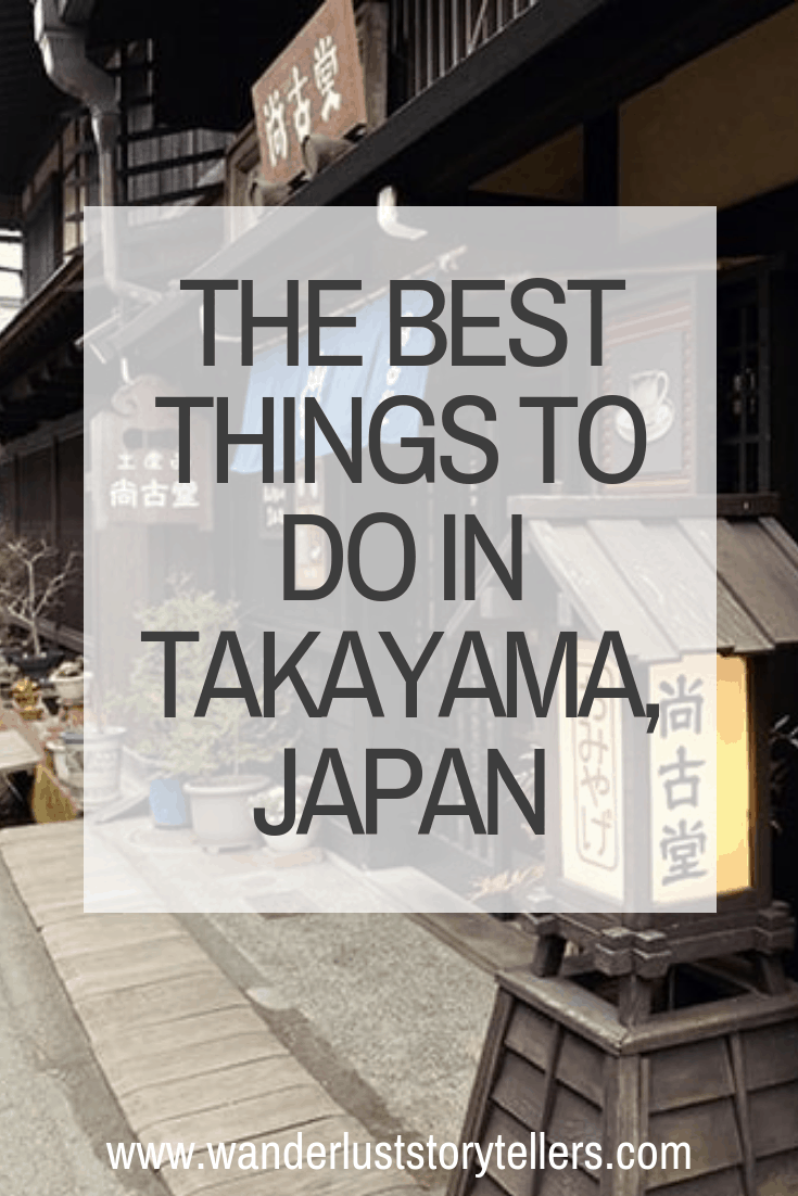 Things to do in Takayama Japan