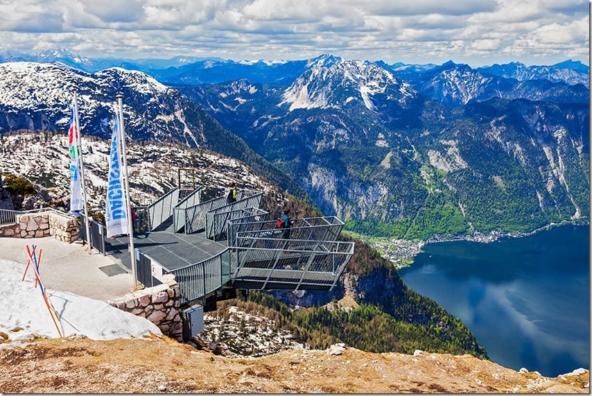 5 Finger Dachstein Mountains in Austria