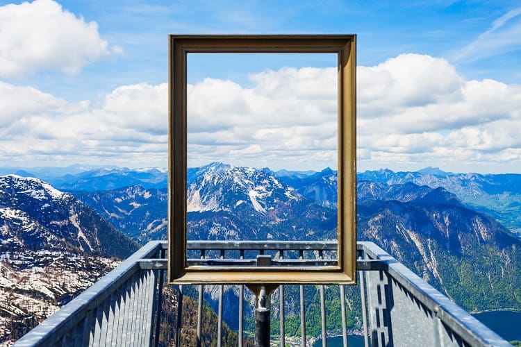 5 Fingers Viewing Platform near Hallstatt Austria