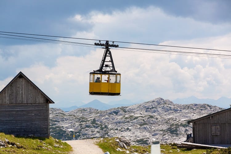 Dachstein Linerope Gondola - Dachstein Krippenstein Cable car 