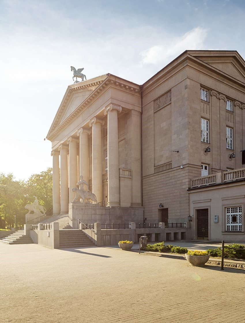 Grand Theatre of Moniuszko in Poznan Poland