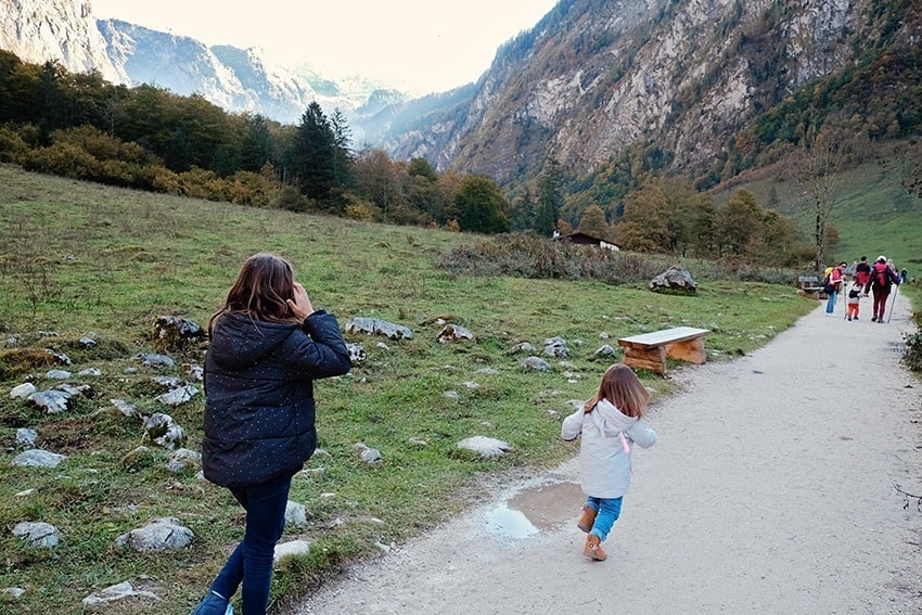 Hike to Lake Obsersee from Salet