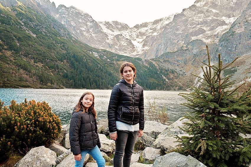 Morskie Oko in autumn, Zakopane in Poland
