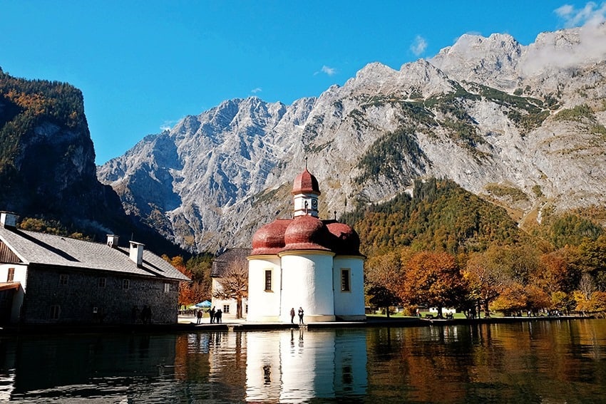 St. Bartholomä at Lake Königssee, Germany