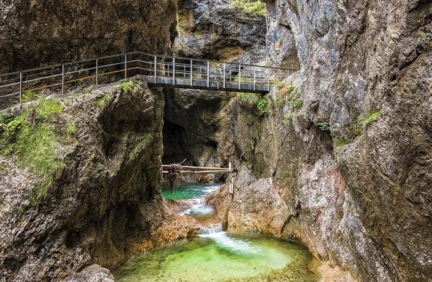 Almbachklamm in Germany