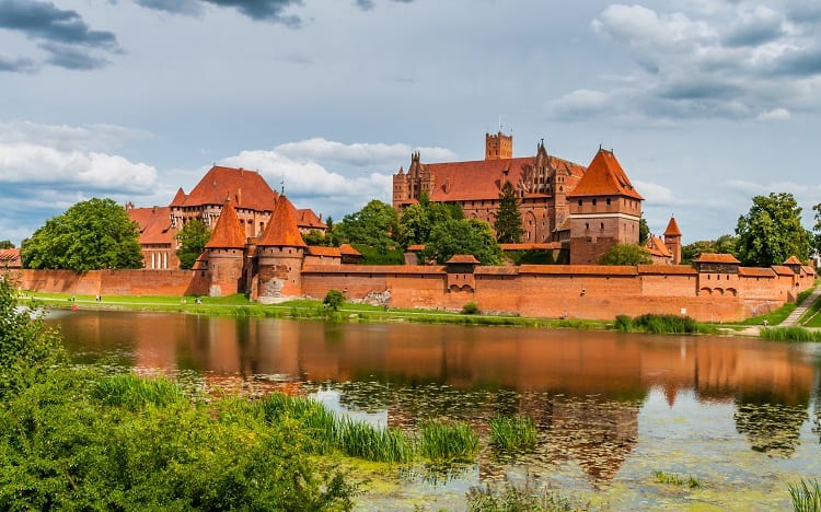 Malbork Castle in Poland