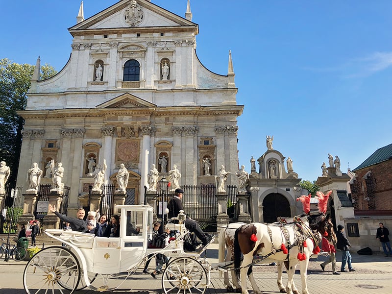 Fun things to do in Krakow - Horse and Carriage Ride