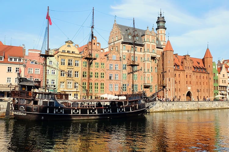 Gdansk Embankment Poland