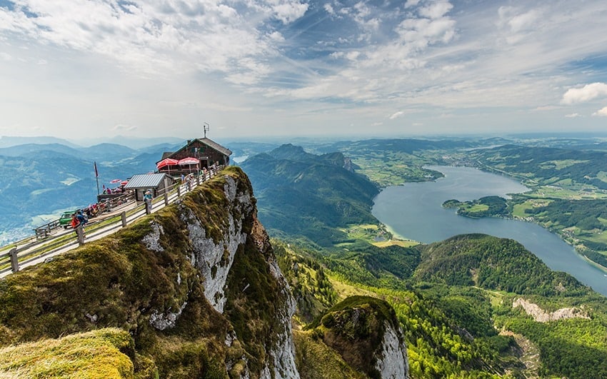 Schafberg Mountain Cog Train Austria