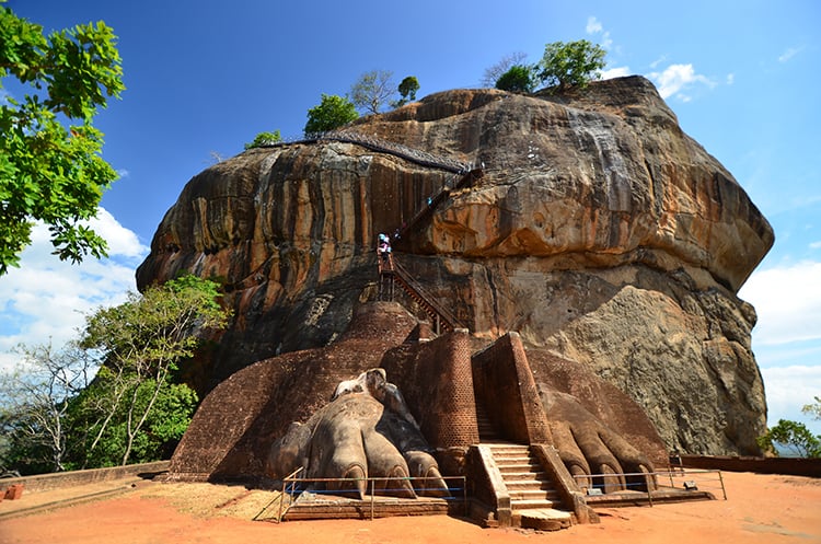 Sri Lanka Sigiriya Lion Rock Fortress