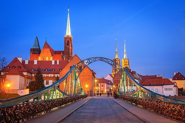 What to see in Wroclaw - Ostrow Tumski 