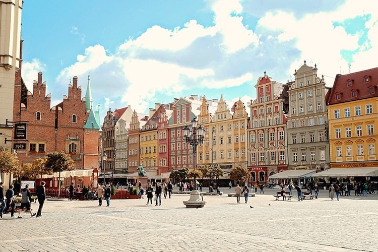 Wroclaw Old Market Square 