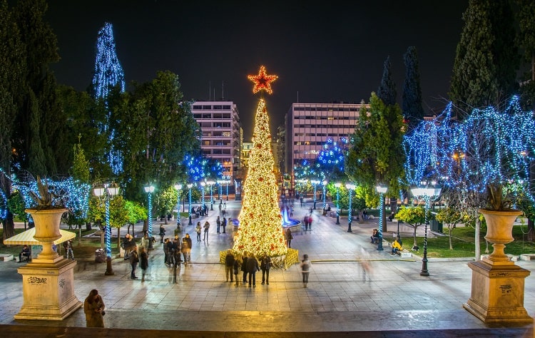 Athens in winter with kids