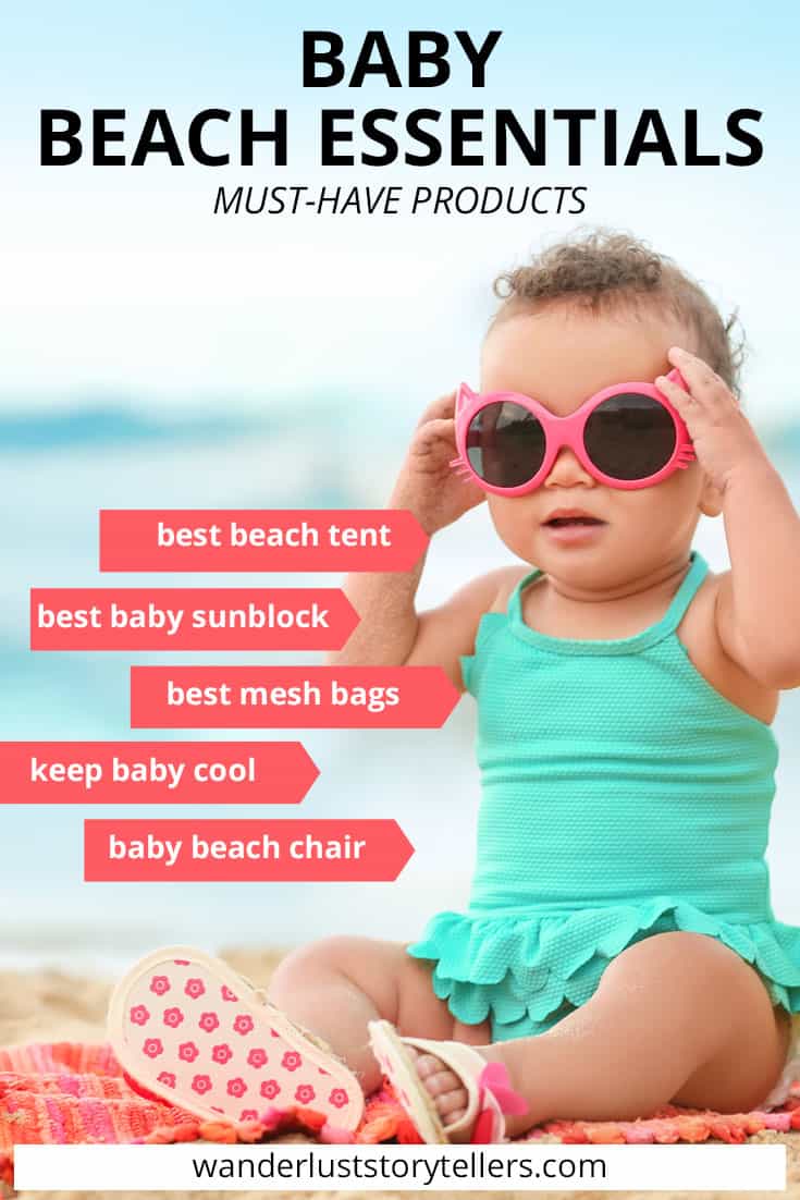 baby beach vacation essentials