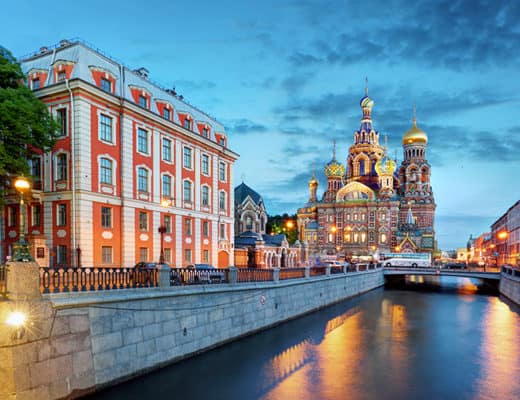 Best places to visit in Russia