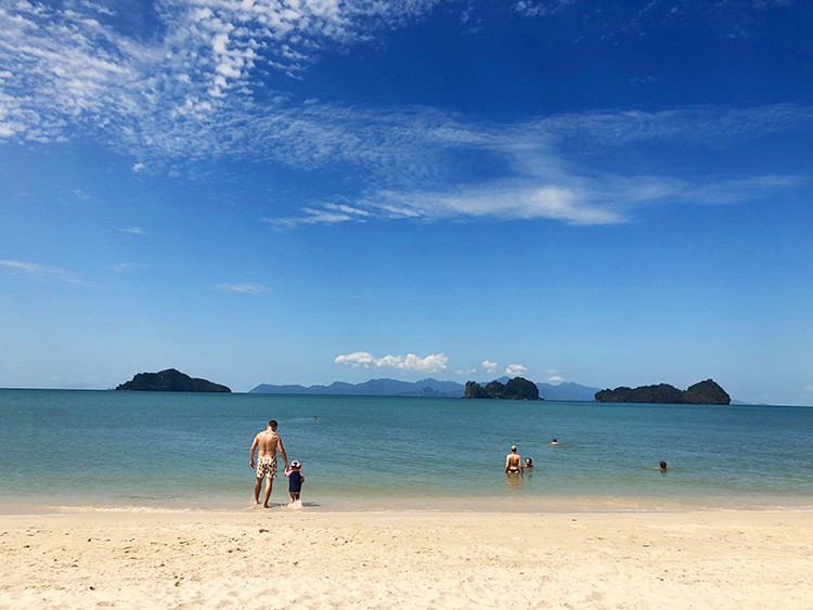 best beach in Langkawi, Tanjung Rhu