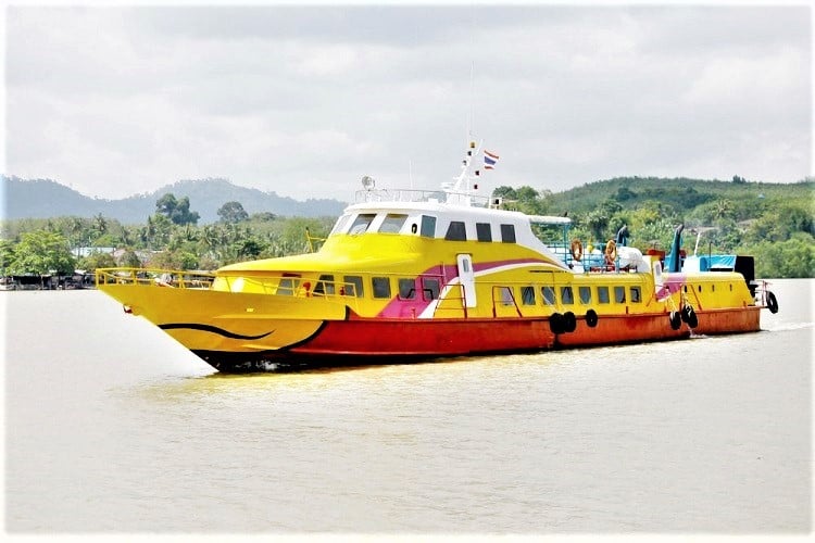 Tigerline Ferry from Koh Lanta to Koh Lipe