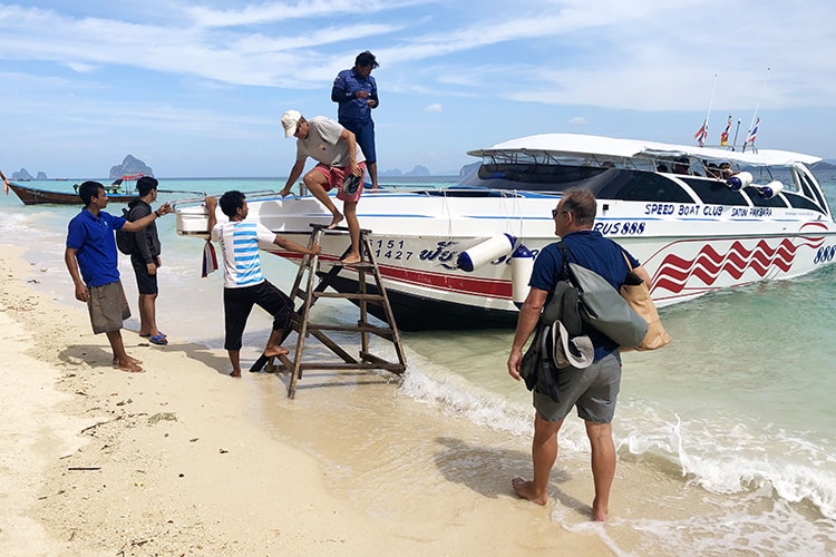 How to get to Koh Kradan Trang Thailand