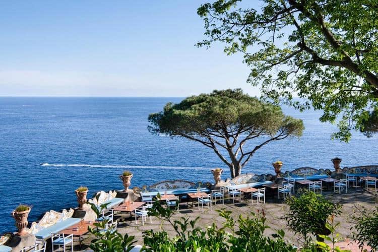 Il San Pietro di Positano Terrace View to sea