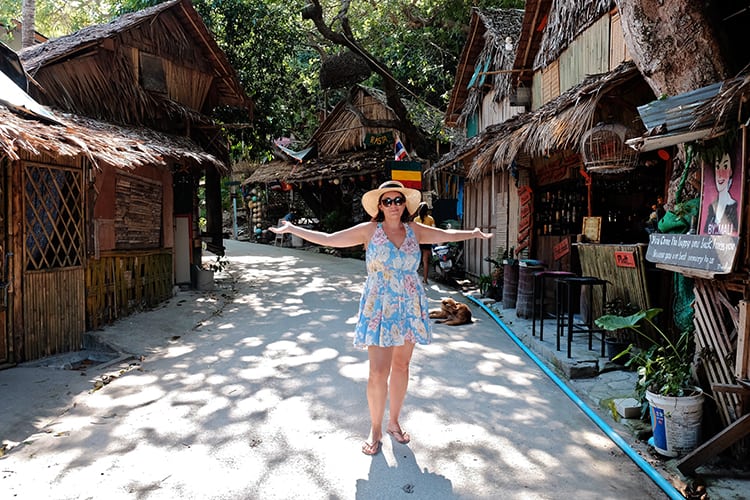 Koh Lipe Walking Street in Thailand