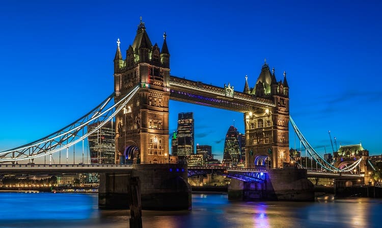 London Tower Bridge England