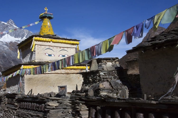 Manaslu Gompa Nepal