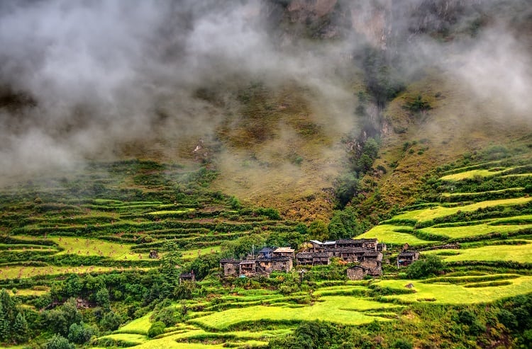 Manaslu Nepal Natural Beauty