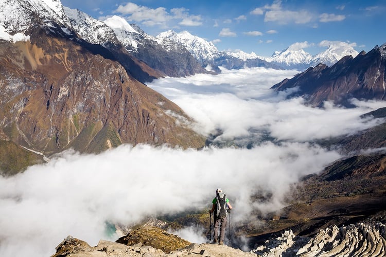 Manaslu Trek View