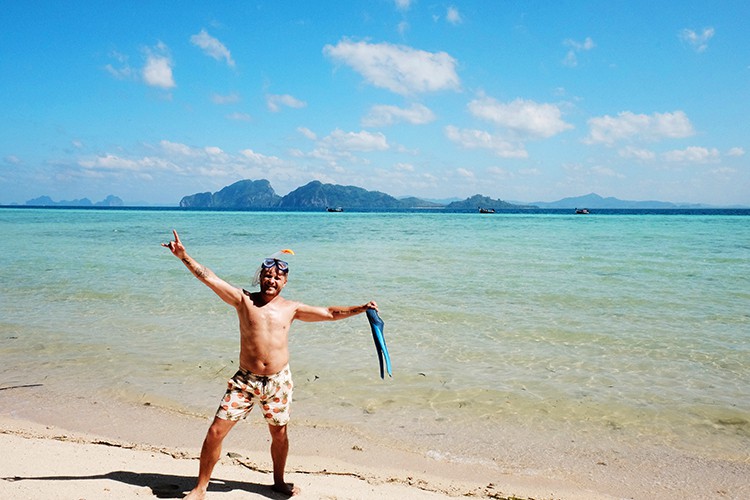 Snorkeling at Koh Kradan Island Thailand