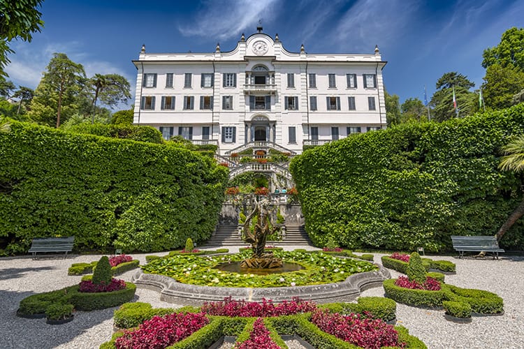 Villa Carlotta and gardens in Tremezzo, Lake Como, Lombardy, Nor