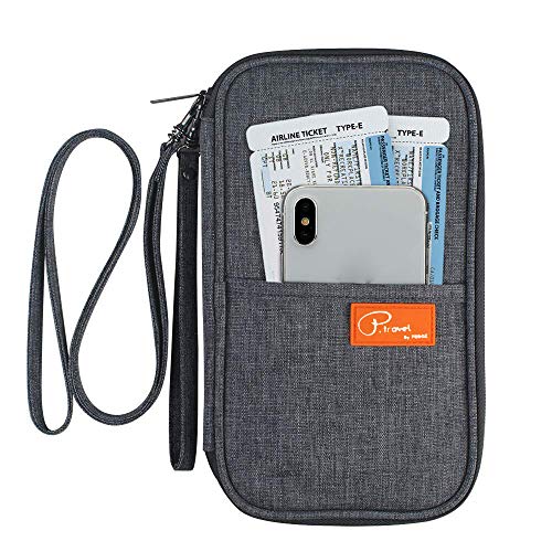 Family Travel Wallet Passport Holder RFID Organiser Pouch for Cards Ticket Money 