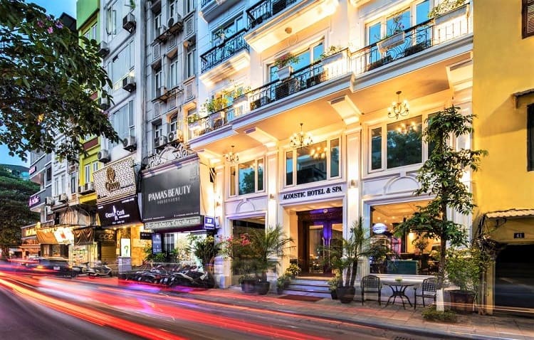 Acoustic Hotel & Spa - Best hotels in Hanoi Vietnam - View