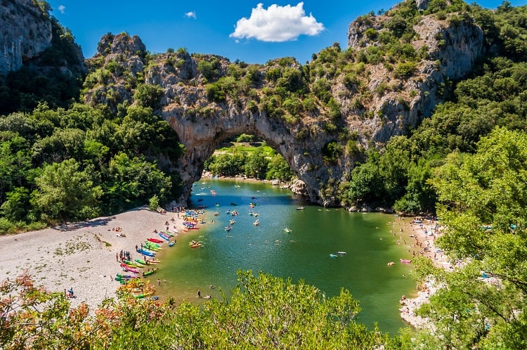 Ardèche France - Camping with the kids in France