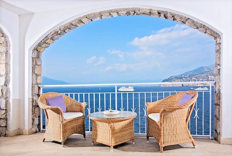 Hotel Belair - Best hotels in Sorrento Italy - View