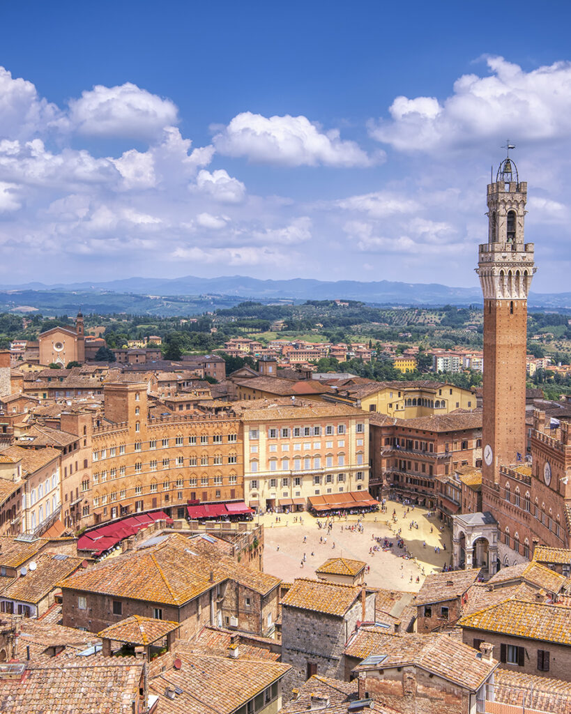Siena Tuscany in Italy