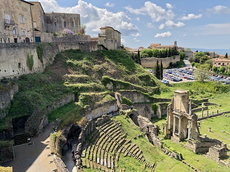 old tuscan village - Volterra